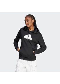 adidas Sportswear Große Größen Kapuzensweatshirt Gr. L schwarz für Damen