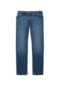 Tom Tailor Damen Plus - Straight Jeans, blau, Uni, Gr. 46