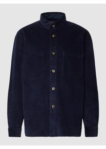 Fynch-Hatton Overshirt aus Cord mit Umlegekragen