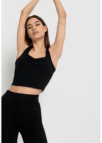 LSCN BY LASCANA Shorty schwarz Gr. 32/34 für Damen. Körpernah