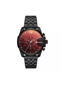 Diesel Uhren - Baby Chief Chronograph Stainless Steel Watch - in schwarz - Uhren für Unisex