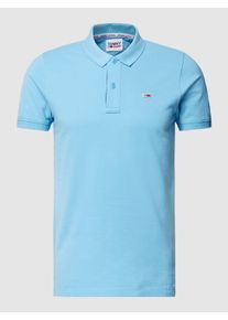 Tommy Jeans Poloshirt mit Label-Stitching