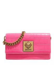 Just Cavalli Portemonnaie - Range G Snake Lock Sketch 5 Wallet - in rosa - Portemonnaie für Damen