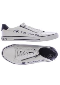Tom Tailor Herren Sneakers, weiß