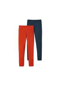 Tchibo 2 Leggings aus Bio-Baumwolle - Dunkelblau - Kinder - Gr.: 110/116