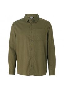 Hemd Sherpa Tharu L/S Shirt Herren (Gr S |oliv)