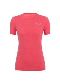 Merinounterwäsche Salewa Zebru Fresh AMR T-Shirt Damen (Gr 36 |rosa)