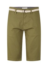 Tom Tailor Herren Chino Shorts, grün, Gr. 30