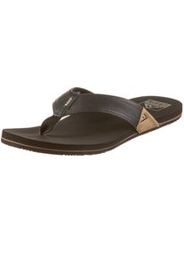 Reef Newport Zehentrenner Herren - schwarz - Gr. 40 - Synthetik