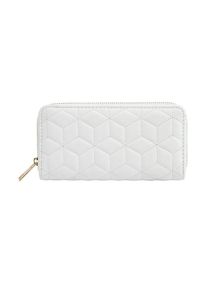 ShopLC Brieftasche aus Kunstleder mit RFID Schutz 19x19 5 cm Weiß