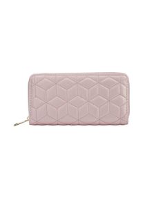 ShopLC Brieftasche aus Kunstleder mit RFID Schutz 19x19 5 cm Rosa