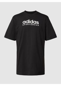 adidas Sportswear T-Shirt mit Label-Print