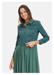 Jeansjacke mit Waschung Vera Mont Smoky Sage