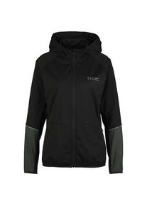 Stoic AlsterbroSt Stretch Fleece Hoody Fleecejacke Damen (Gr 42 |grau)