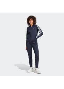 adidas Sportswear Große Größen Trainingsanzug Gr. XL blau für Damen