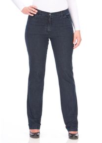 KjBRAND Große Größen Jeans in Quer-Stretch-Qualität, mit Komfortbund Gr. 54 blau für Damen