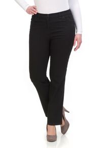KjBRAND Große Größen Jeans in Quer-Stretch-Qualität, mit Komfortbund Gr. 28 schwarz für Damen