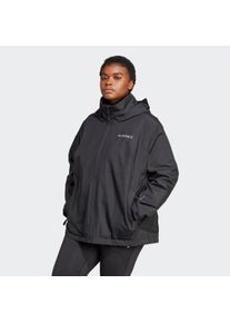 adidas terrex Große Größen Outdoorjacke Gr. 56/58 schwarz für Damen