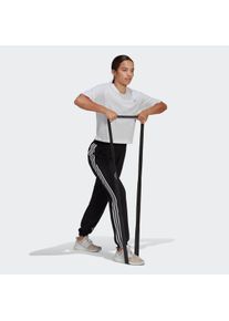 adidas Performance Große Größen Sporthose Gr. XL schwarz gestreift für Damen