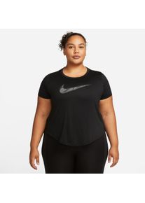 Nike Große Größen Laufshirt Gr. 40/42 schwarz für Damen