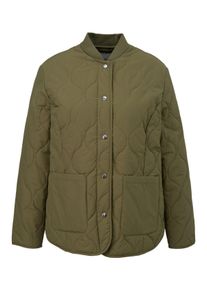 TRIANGLE Große Größen Steppjacke mit aufgesetzten Taschen Gr. 54 grün für Damen
