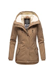 Marikoo Damen Winterjacke Outdoor Baumwolljacke mit Kapuze Bikoo