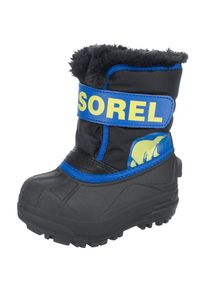 Sorel, Winterstiefel 'SNOW COMMANDER', Blau / Gelb / Schwarz