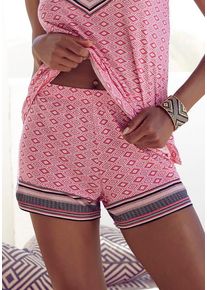 Vivance Dreams Schlafshorts mehrfarbig Gr. 32/34 für Damen. Bequem. Nachhaltig.