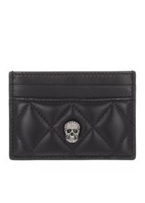 Alexander McQueen Portemonnaies - Pave Skull Card Holder - in schwarz - Portemonnaies für Unisex