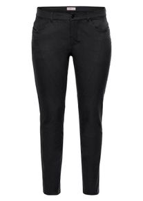 Große Größen BASIC Schmale Stretch-Hose Gr. 50 schwarz von sheego für Damen