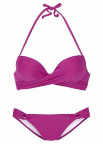 s.Oliver Set: Push-Up-Bikini 'Soft' pink Gr. 34 Cup B. Mit Bügel. Nachhaltig.