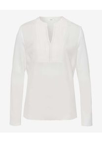 Brax Damen Shirt Style CLARISSA, Creme, Gr. 34