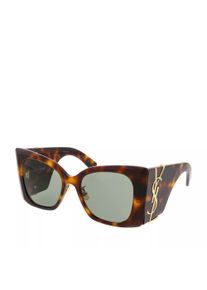SAINT LAURENT Sonnenbrille - SL M119/F BLAZE - Gr. unisize - in Braun - f&uuml;r Damen