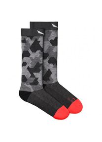 Salewa Pedroc Camu All Mountain Crew Sock Wandersocken Damen (Gr 42-44 |grau)