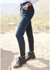 active by Lascana LASCANA ACTIVE Trekkinghose 'Slim fit' blau Gr. 34 für Damen. Nachhaltig.