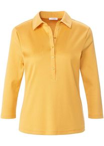 Polo-Shirt 3/4-Arm efixelle gelb