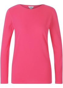 Rundhals-Shirt Universel pink