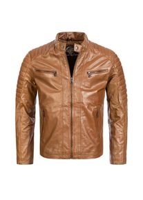Rock Creek Lederjacke Regular Fit