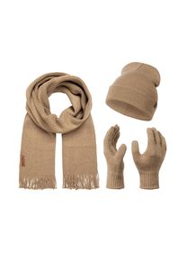 Rock Creek Schal Mütze Handschuhe Set Winterset
