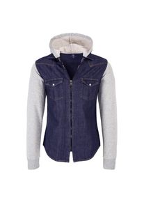 Rock Creek Hemd Jeanshemd mit Kapuze Regular Fit