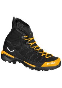 Bergschuhe Salewa Ortles Light Mid Powertex Herren (Gr 12,5 |schwarz |wasserdicht)