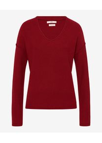 Brax Damen Pullover Style LANA, Rot, Gr. 34