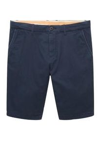 Tom Tailor Herren Chino Shorts, blau, Uni, Gr. 30