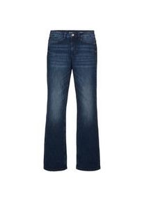 Tom Tailor Damen Kate Narrow Bootcut Jeans, blau, Uni, Gr. 28/32