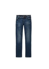 Tom Tailor Damen Alexa Straight Jeans mit Bio-Baumwolle, blau, Uni, Gr. 26/30