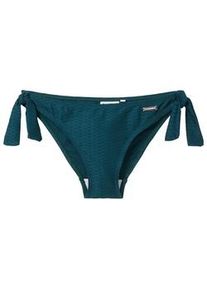 Tom Tailor Damen Bikinihose mit Schleifendetail, grün, Uni, Gr. 36