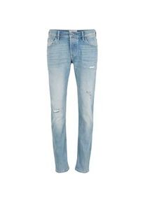 Tom Tailor DENIM Herren Piers Slim Jeans, blau, Uni, Gr. 29/34