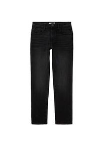 Tom Tailor Herren Josh Regular Slim Jeans, schwarz, Uni, Gr. 40/34