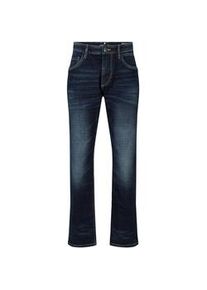 Tom Tailor Herren Trad Relaxed Jeans, blau, Melange Optik, Gr. 31/34