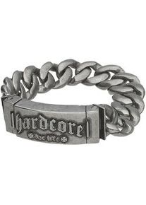 Armband Walz Hardcore Cycles "Panzerarmband, Edelstahl" Gr. 20,5cm, Edelstahl, silberfarben (silber) Damen Armbänder Panzerarmband Armschmuck